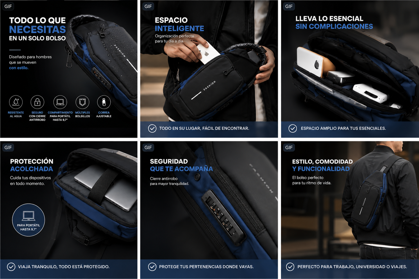 Bolso Manos Libres Deportivo Antirrobo Oferta por tiempo limitado!  •Envío GRATIS